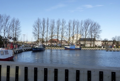 Otwarcie nowego basenu w porcie morskim w Kołobrzegu